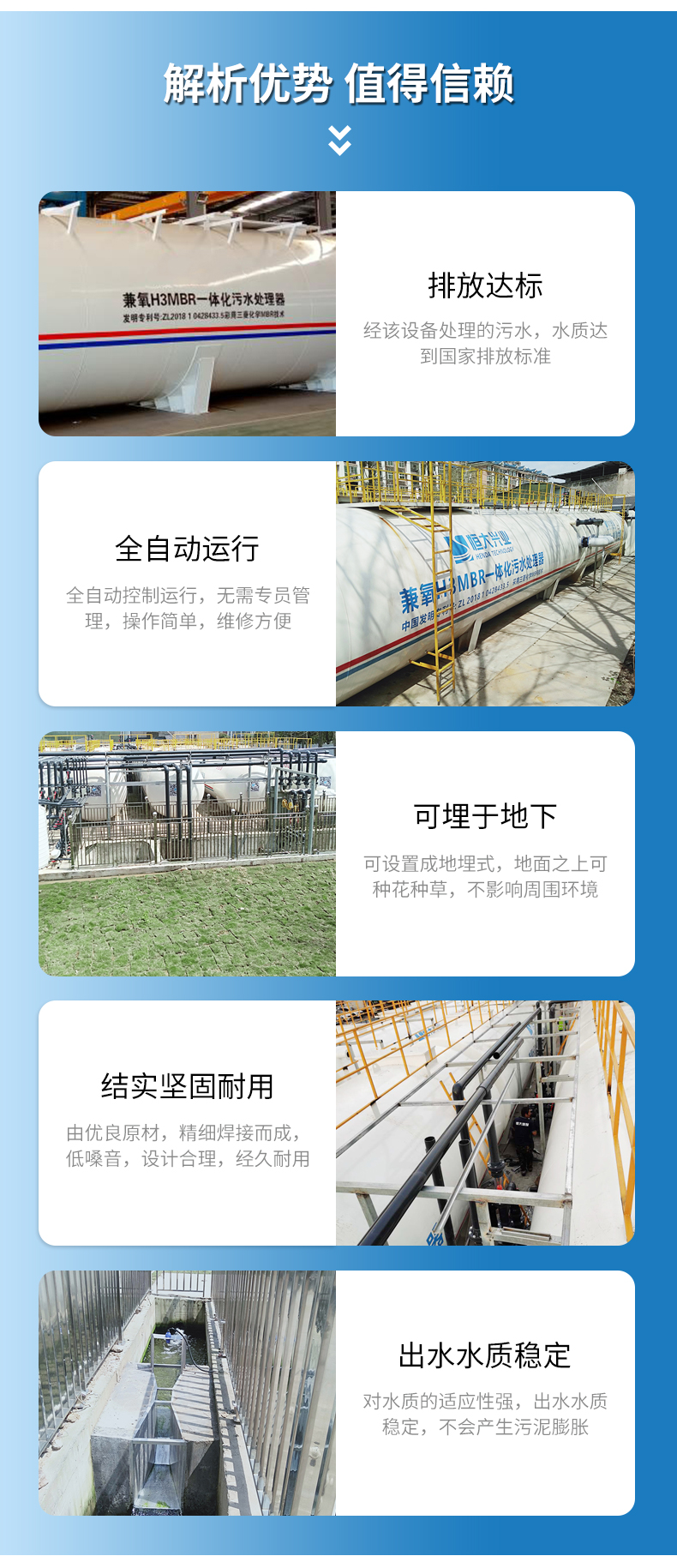 兼氧H3MBR污水处理设备 兼氧H3MBR污水处理设备